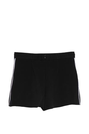 shorts with contrasting profiles ELISABETTA FRANCHI KIDS | EFBE0780GA022N100